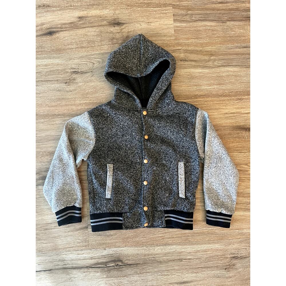 Rok Gray Boys Jacket Size 5
